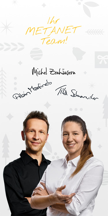 Weihnachtskarte Seite 2