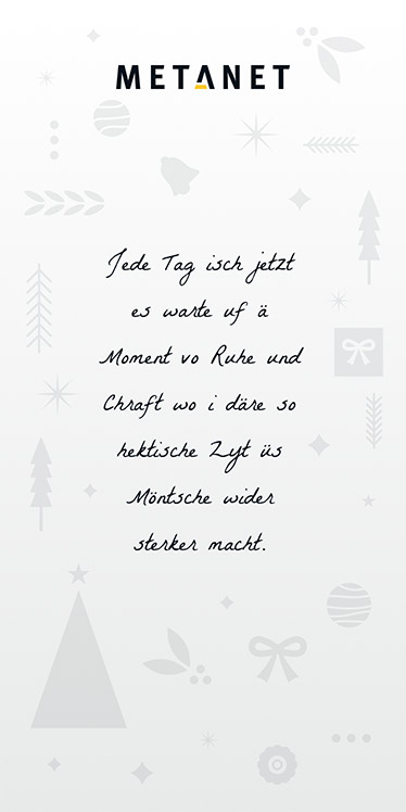 Weihnachtskarte Seite 4